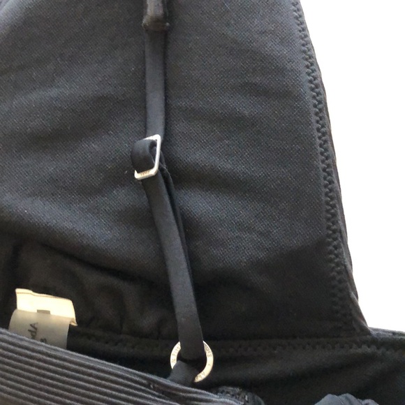 Abercrombie and fitch black ribbed 2 piece suit size small - Picture 8 of 9